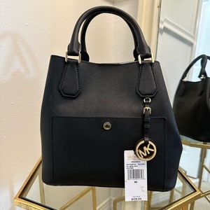 MICHAEL KORS LG Grab Bag Leather